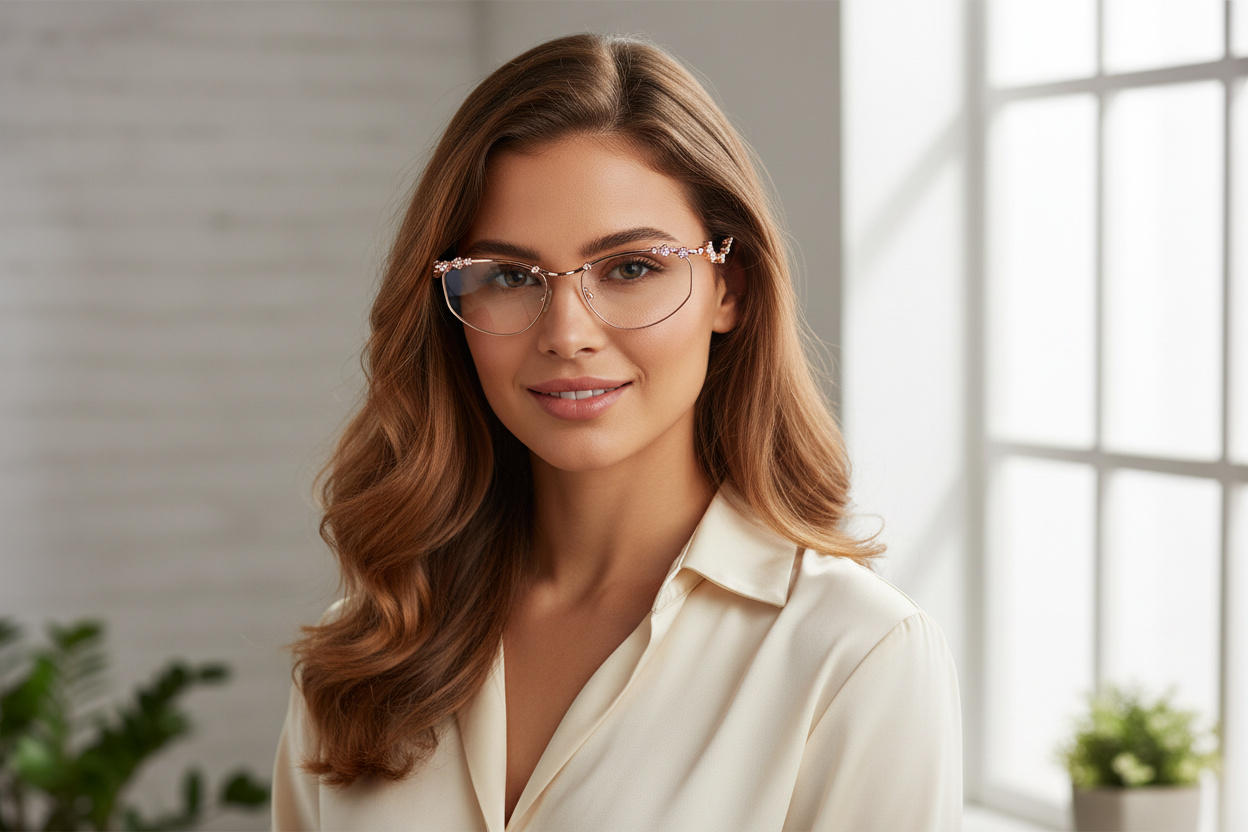 Vue de face Swarovski SK1015 (4014)