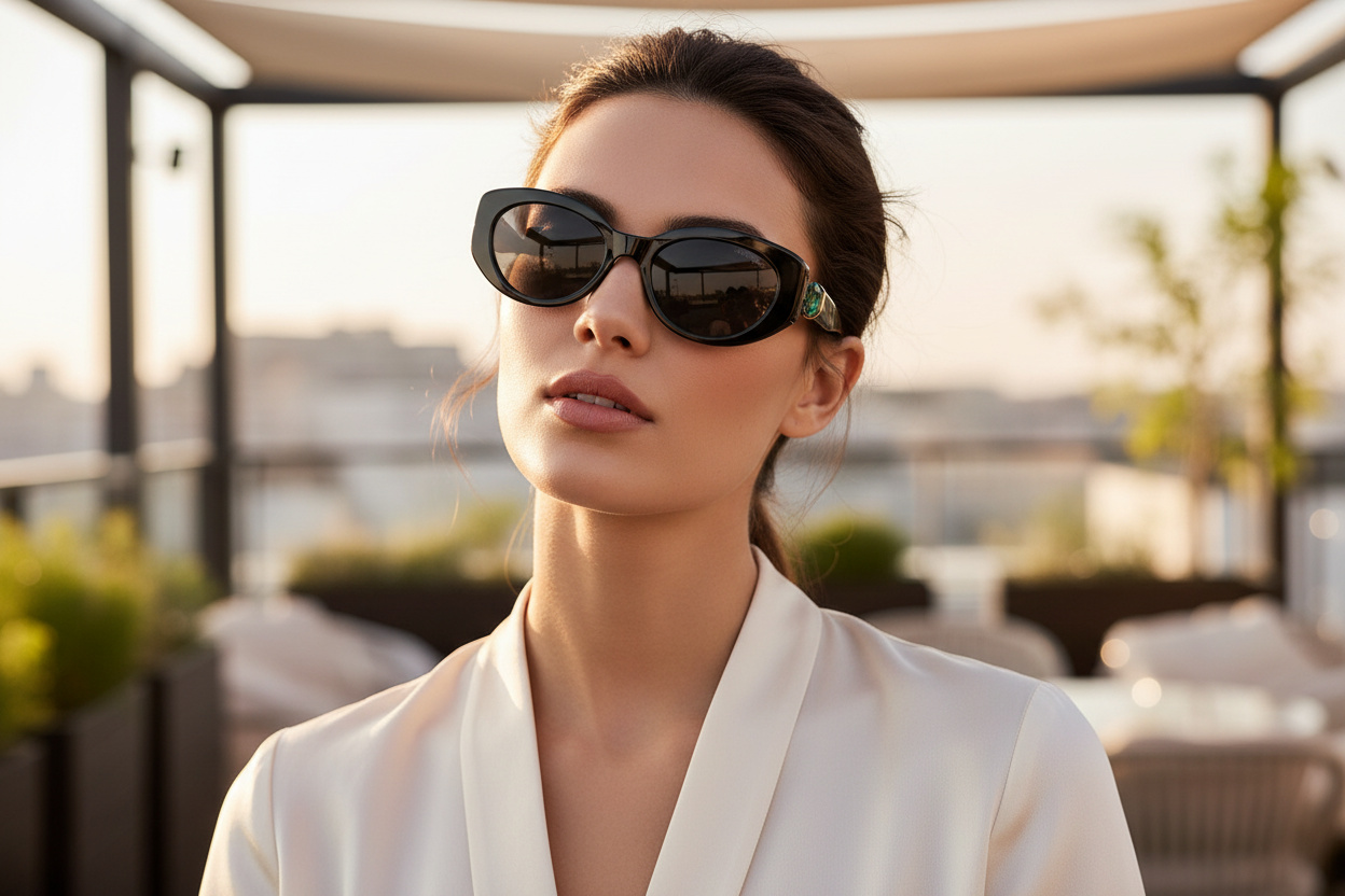 Vue de face Swarovski SK6002 (100187)