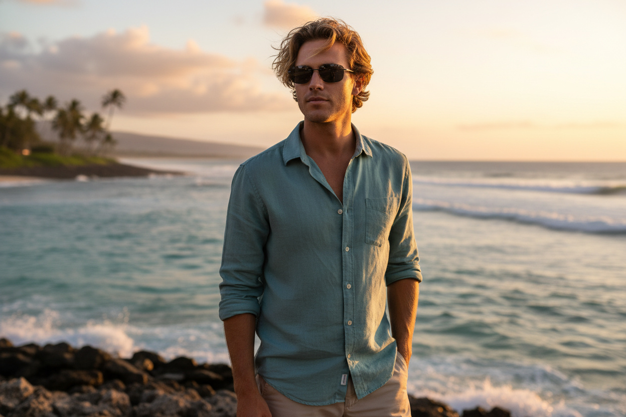 Vue de face Maui Jim Ohai (334-02)