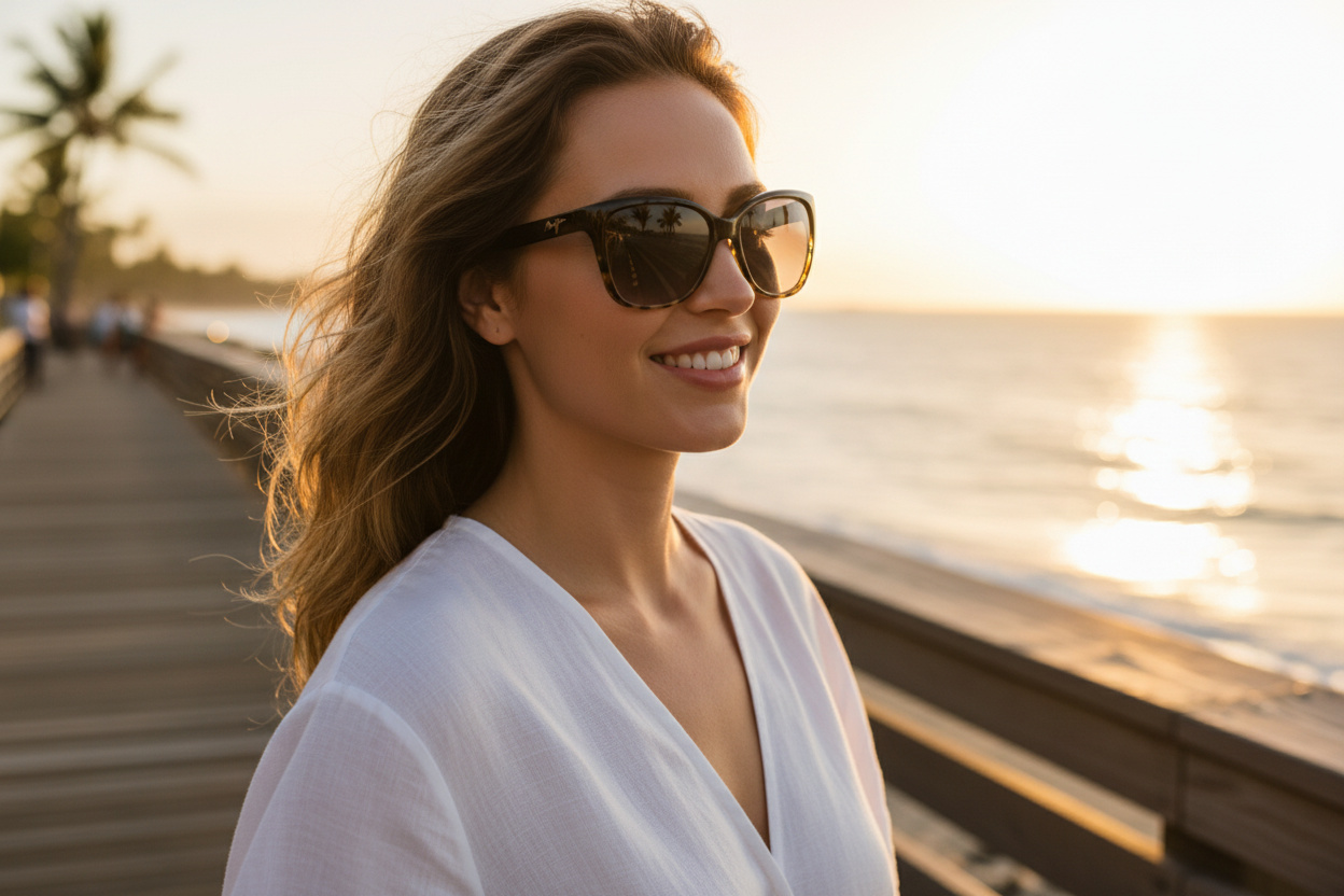 Vue de face Maui Jim Starfish (GS744-02T)