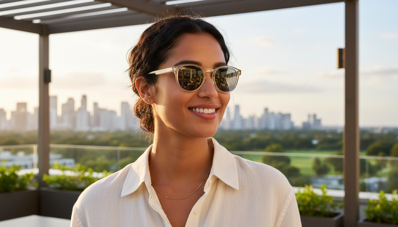 Vue de face Maui Jim Hiehie (GS636-21)