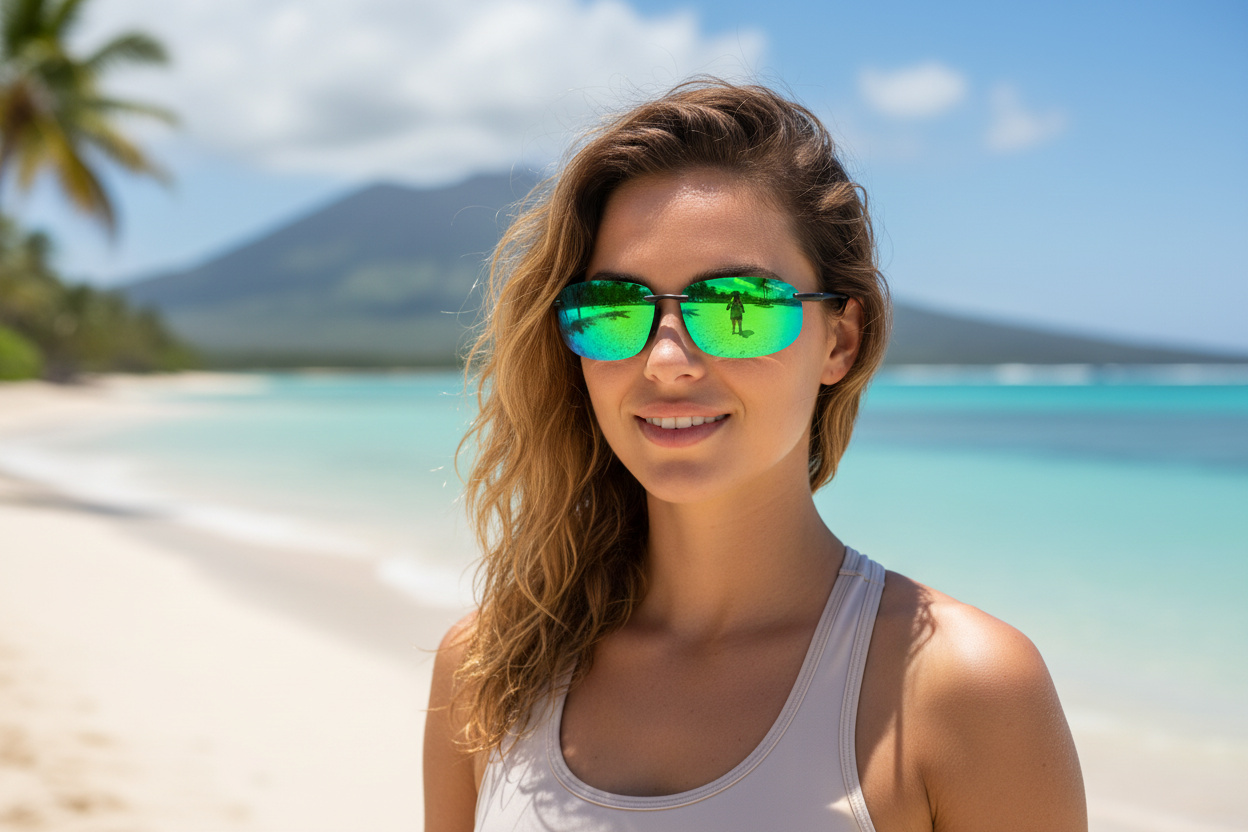 Vue de face Maui Jim Hookipa Xlarge (GM456-14)