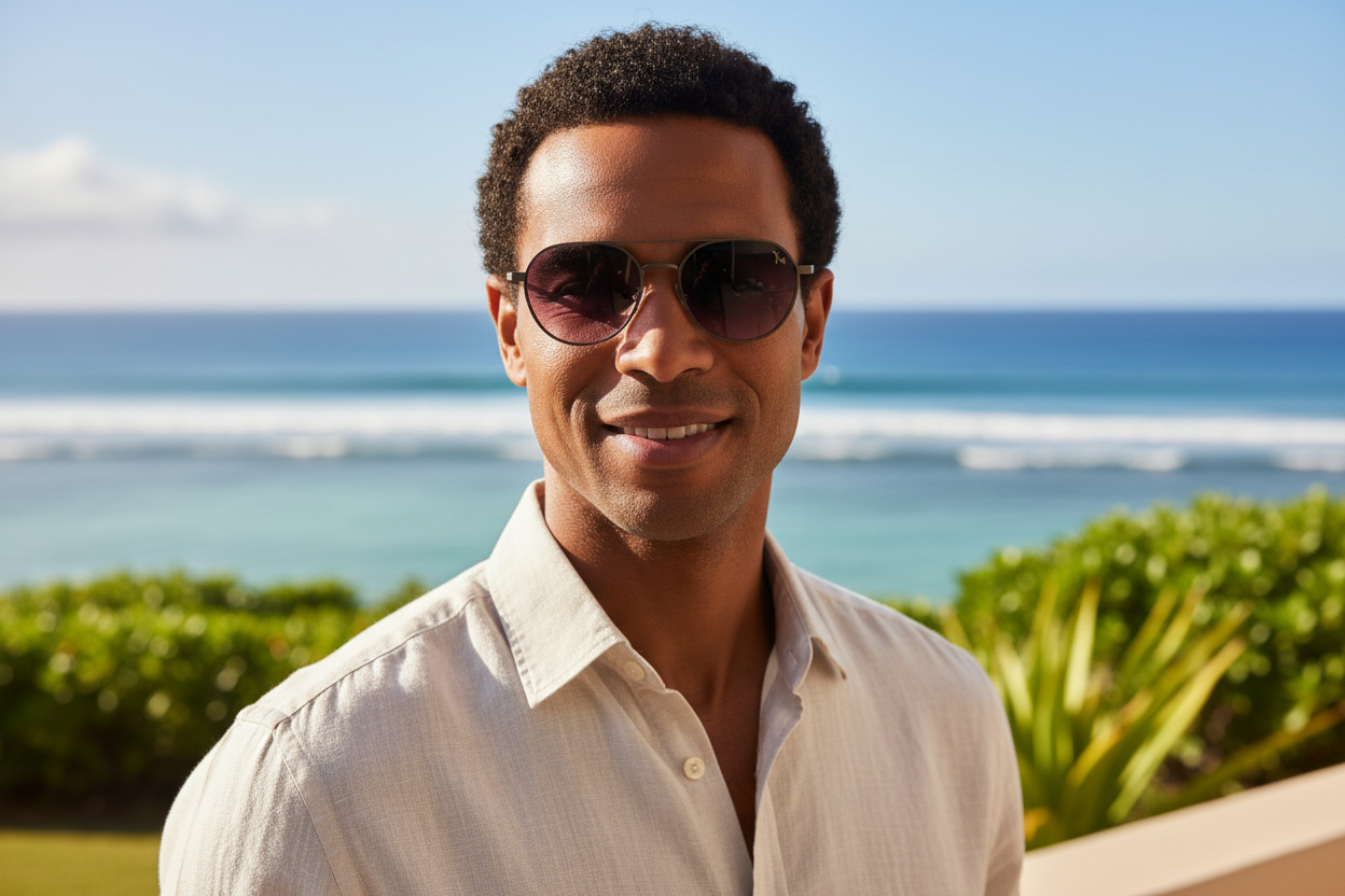 Vue de face Maui Jim Kaulana AF (RS627-01)