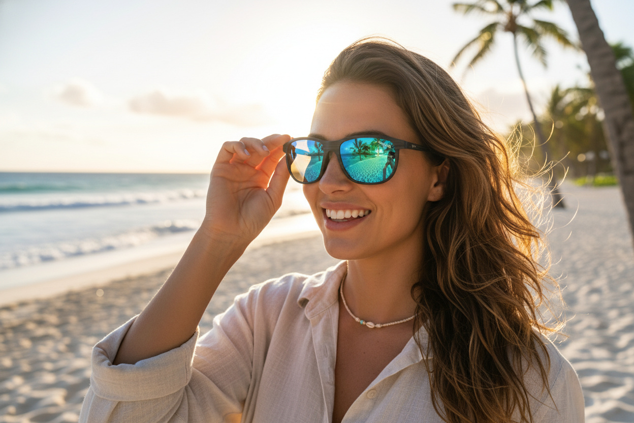 Vue de face Maui Jim Lele Kawa (B811-03S)
