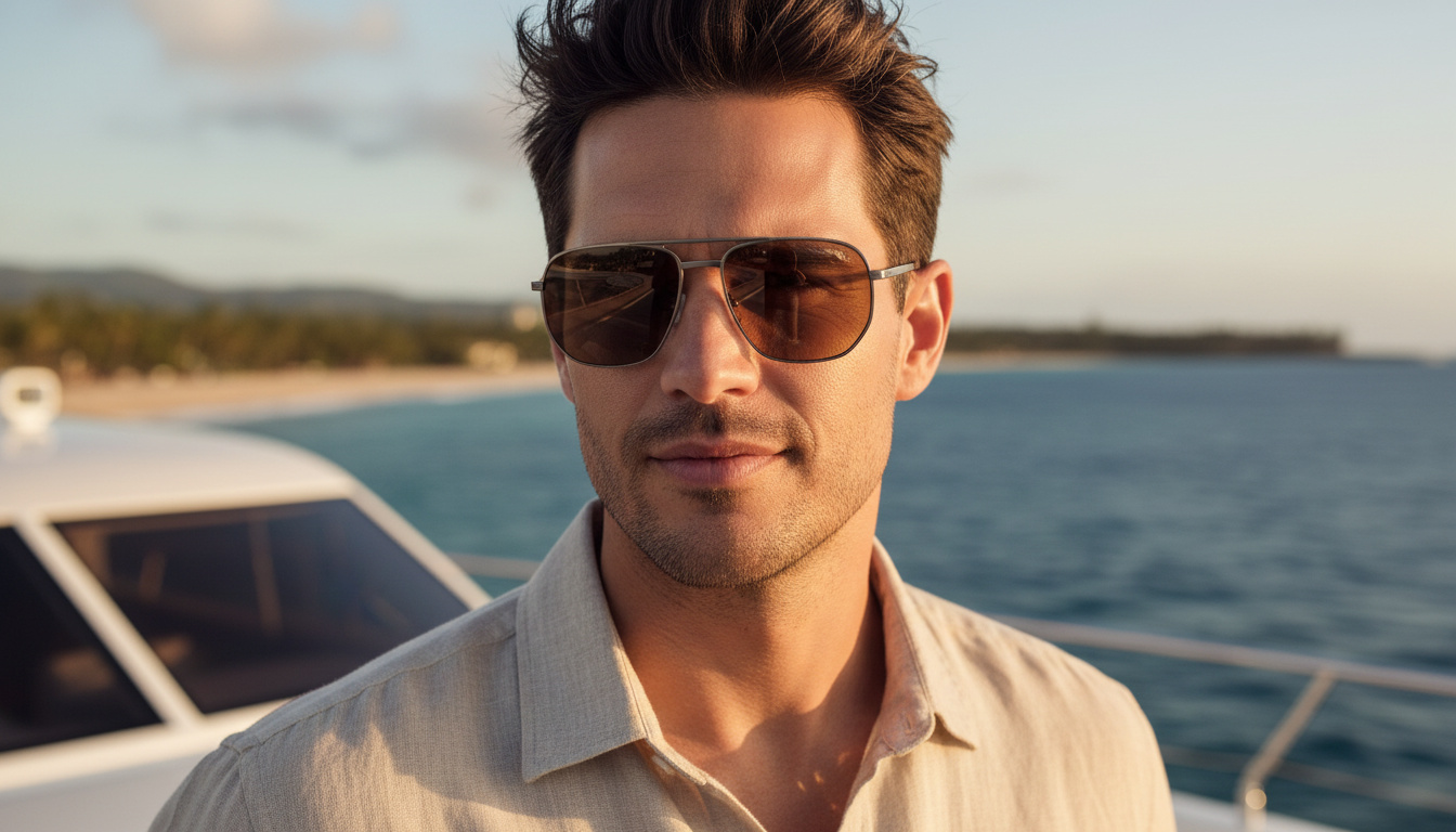 Vue de face Maui Jim Sharks Cove (H605-01)