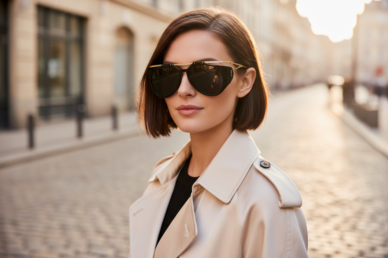 Vue de face Saint Laurent SL M137 AMELIA (001)