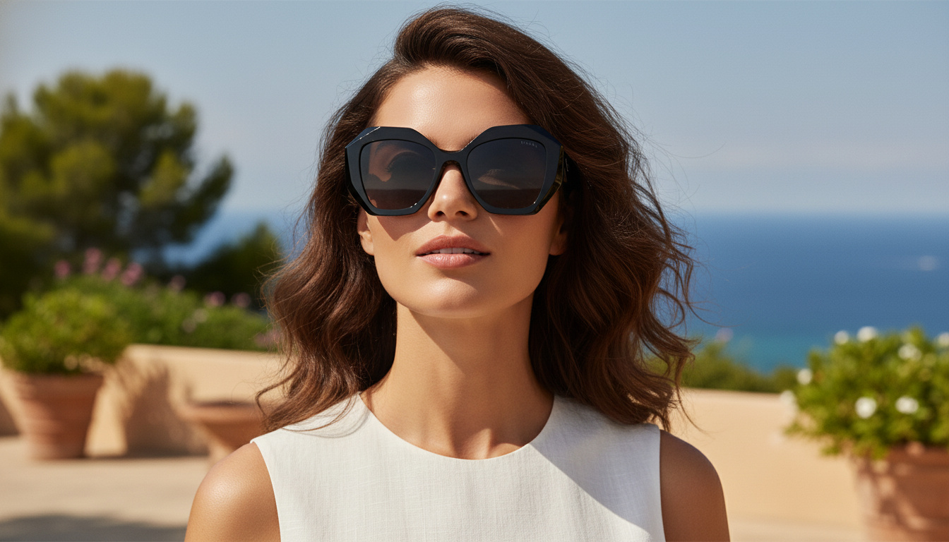 Vue de face Prada PR 16WS (1AB5S0)