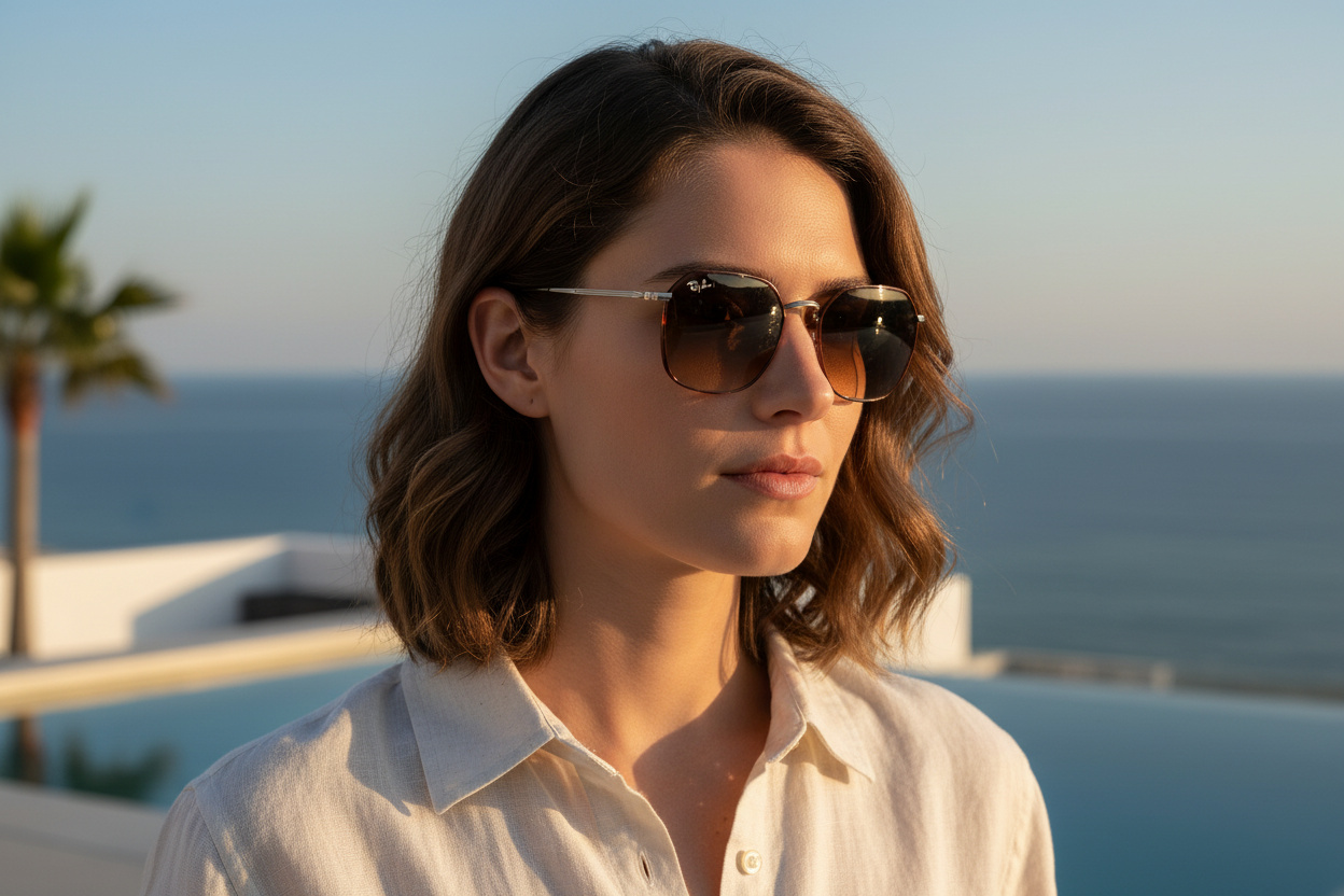 Vue de face Ray-Ban JIM (RB3694 - 92700A)