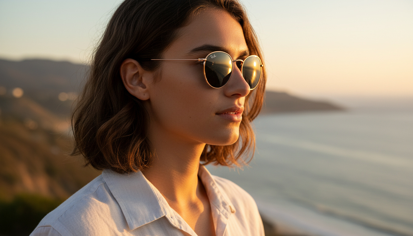 Vue de face Ray-Ban ROUND REVERSE (RBR0103S - 92023A)