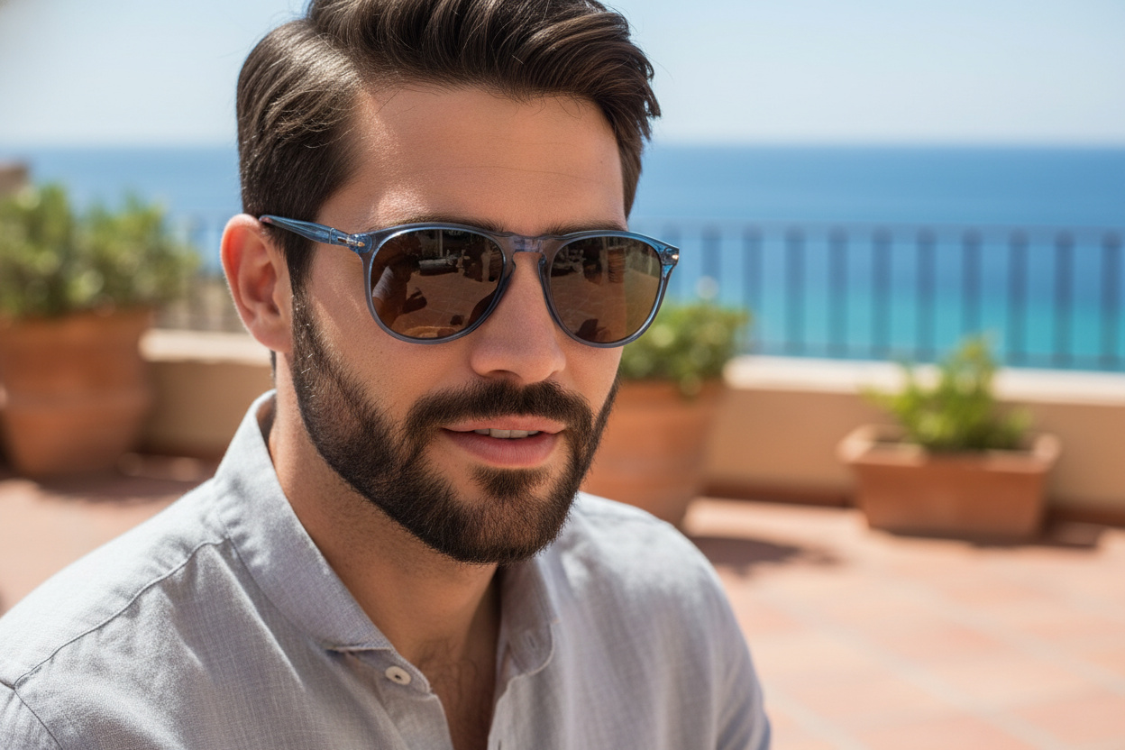 Vue de face Persol PO9649S (121833)
