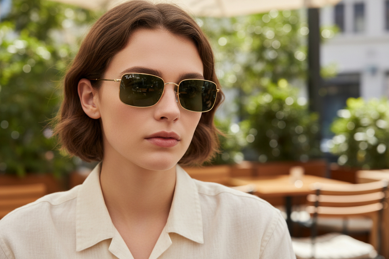 Vue de face Ray-Ban RB3746 (001/31)