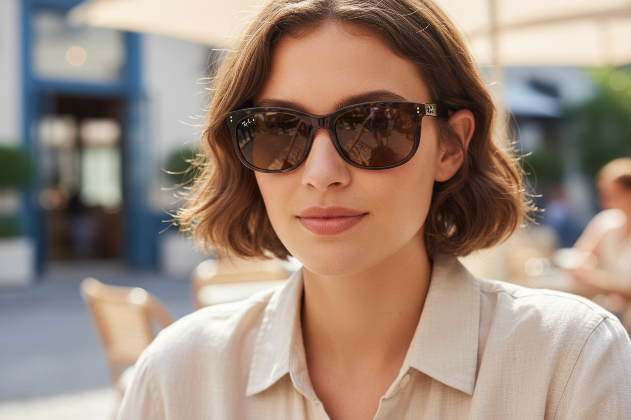 Vue de face Ray-Ban BALORETTE (RB2389 - 902/57)