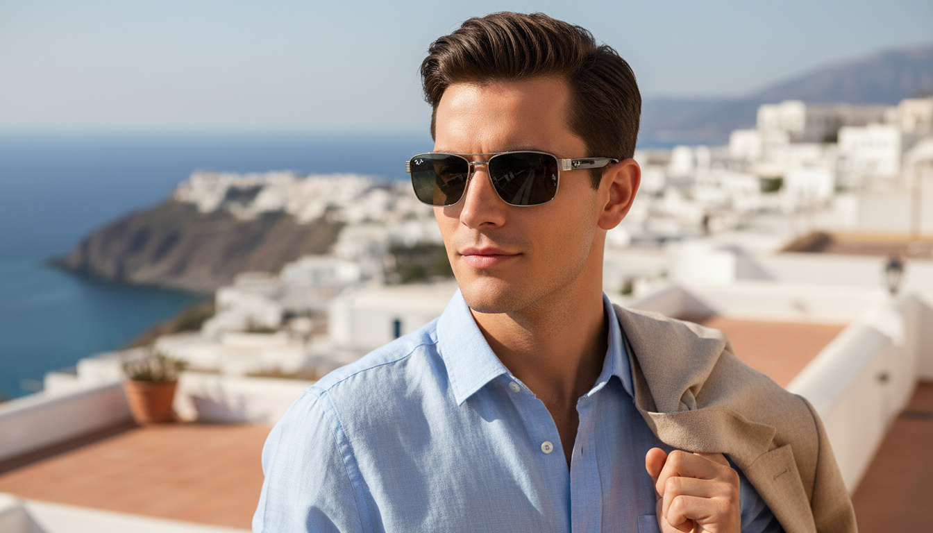Vue de face Ray-Ban RB3750 (004/B1)