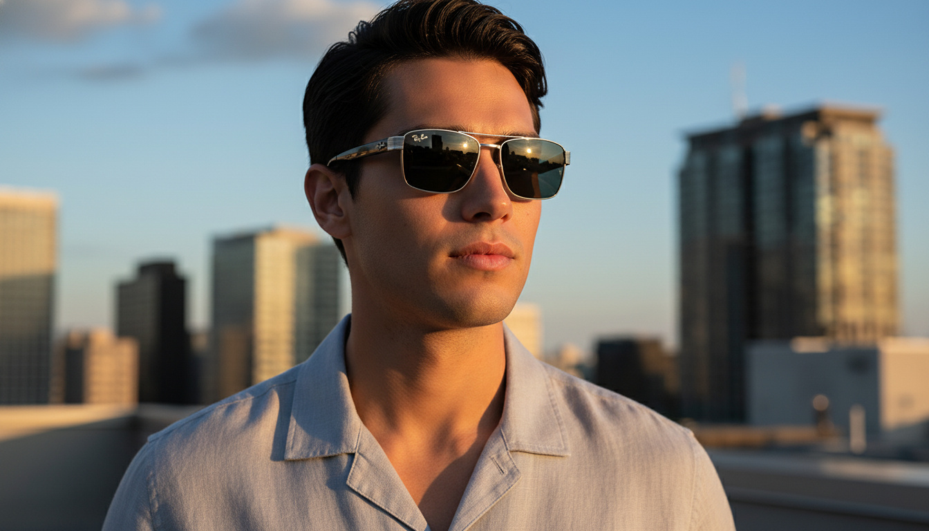 Vue de face Ray-Ban RB3750 (004/R5)