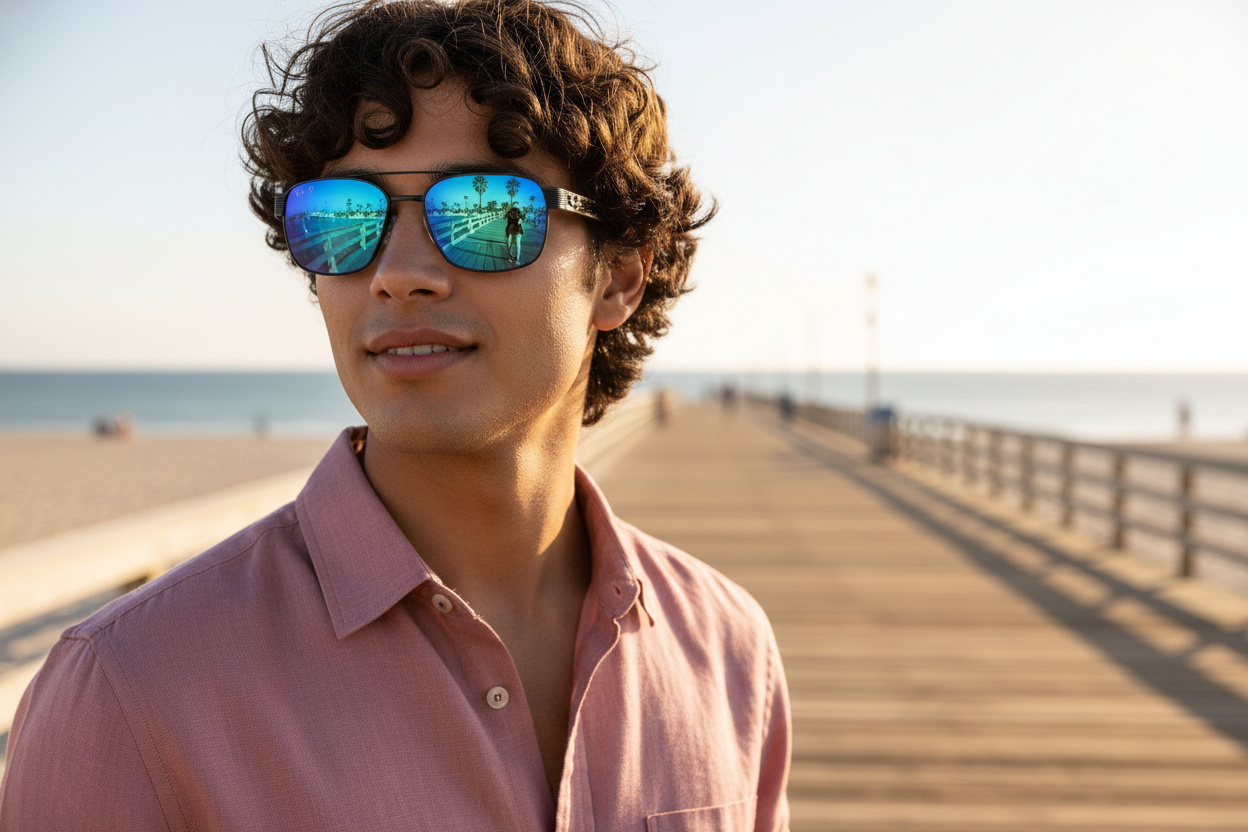 Vue de face Ray-Ban RB3751CH (002/4L)