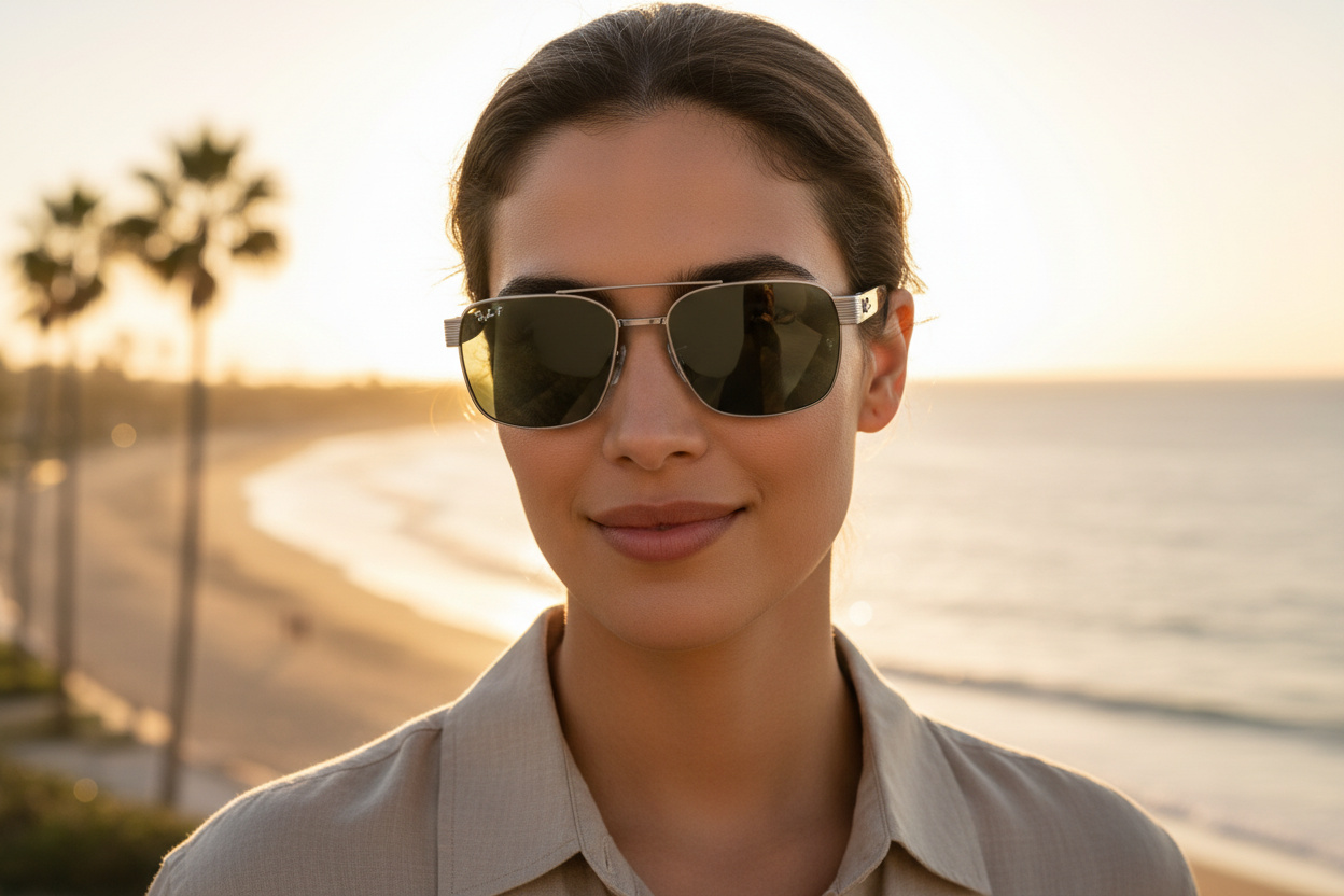 Vue de face Ray-Ban RB3751CH (004/3R)