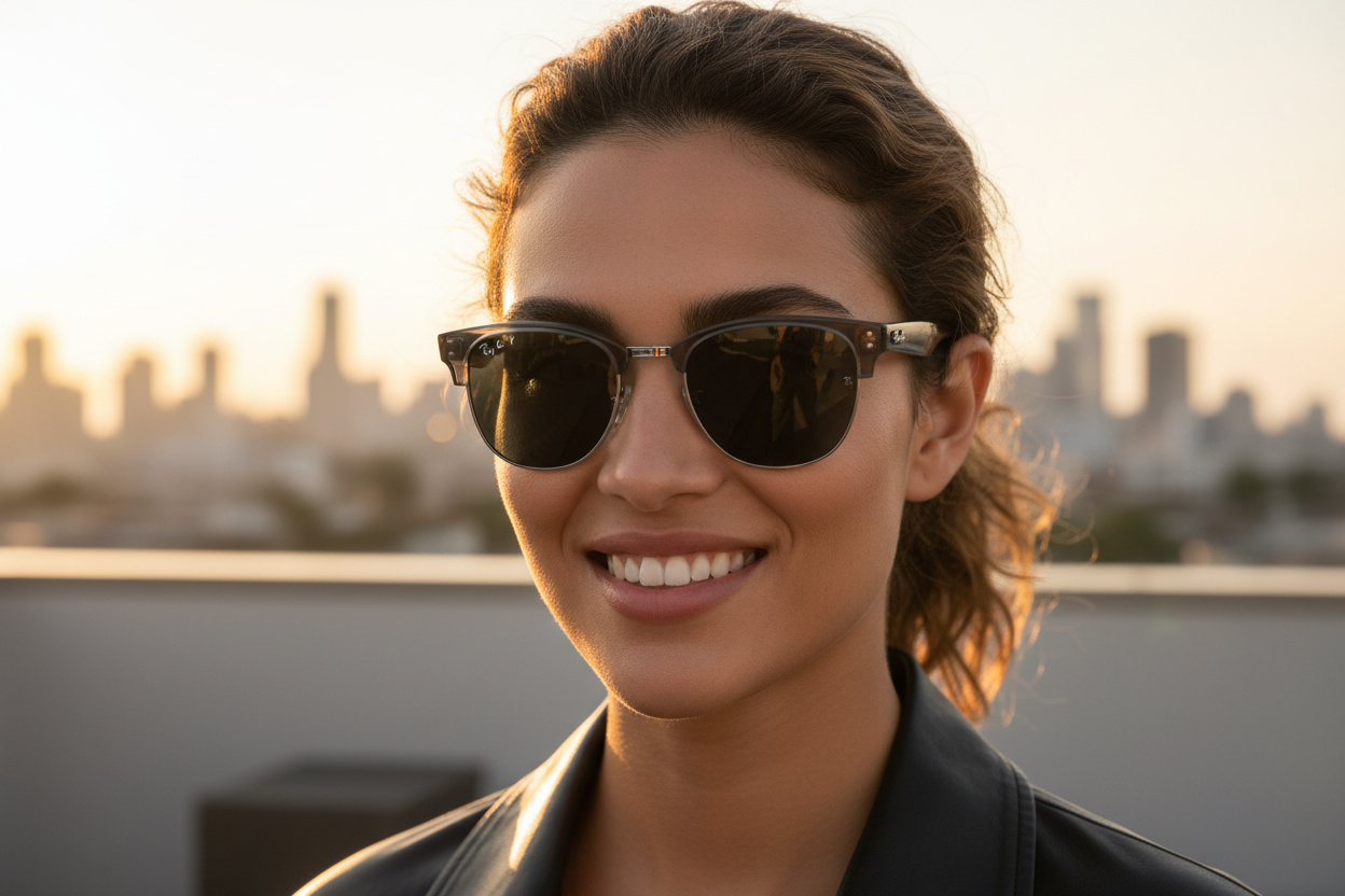 Vue de face Ray-Ban CLUBMASTER REVERSE (RBR0504S - 670781)