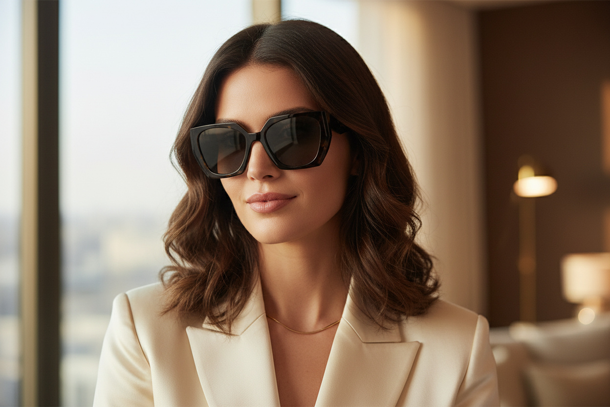 Vue de face Prada PR 15WS (24B40L)