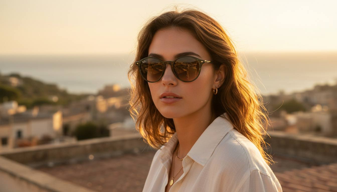 Vue de face Ray-Ban BERNARD (RB2230 - 14210A)