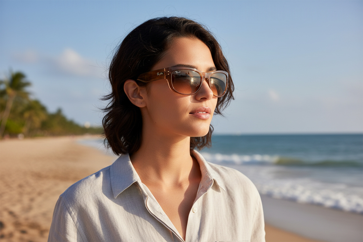 Vue de face Ray-Ban MEGA BALORAMA (RB2289 - 140351)