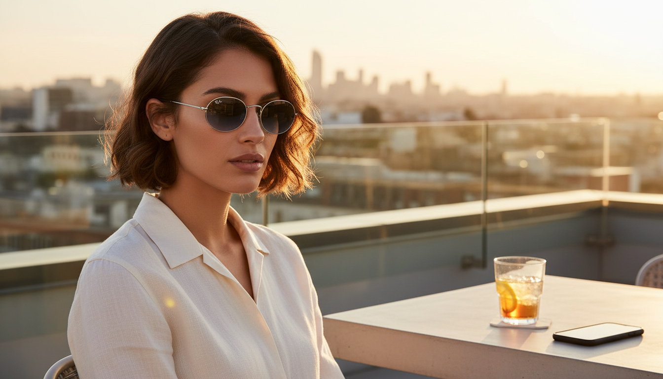 Vue de face Ray-Ban OVAL (RB3547 - 003/3F)