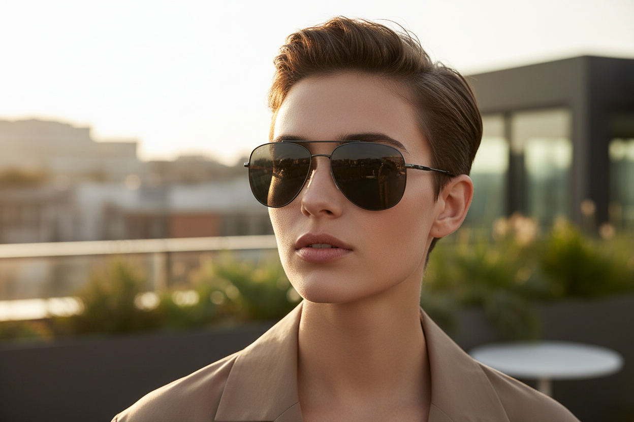 Vue de face Ray-Ban WILLIAM TITANIUM (RB8097 - 926748)