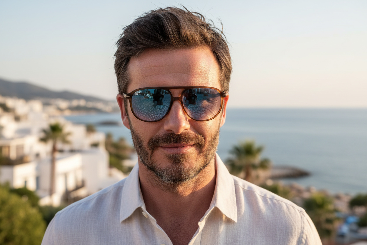 Vue de face David Beckham DB 1159/S (EX4/2A)