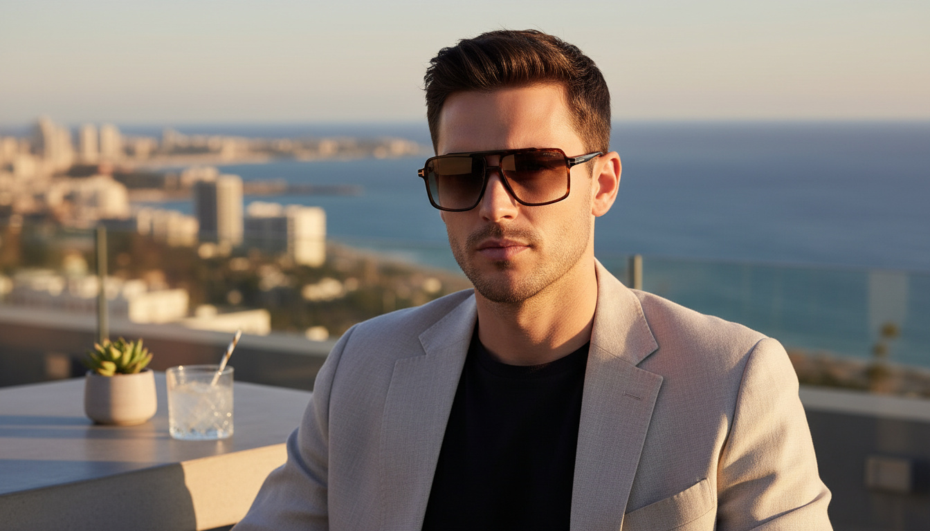 Vue de face Tom Ford KEMP (FT1177 - 52B)