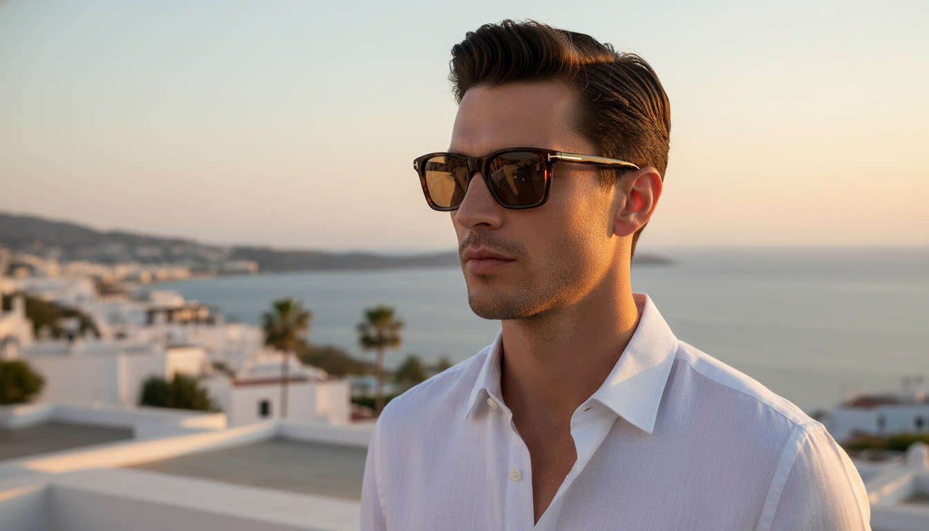 Vue de face Tom Ford BARRON (FT1179 - 52E)