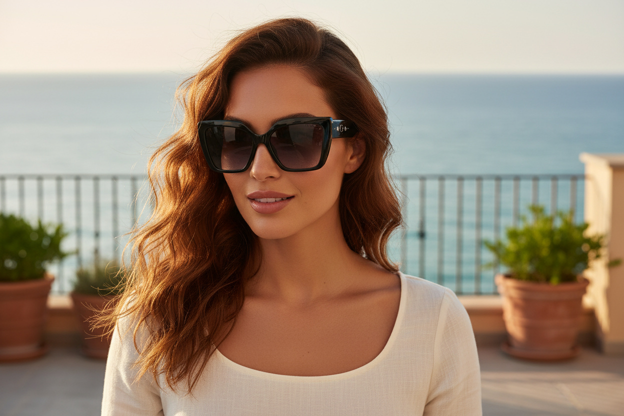 Vue de face Guess GU00162 (01B)