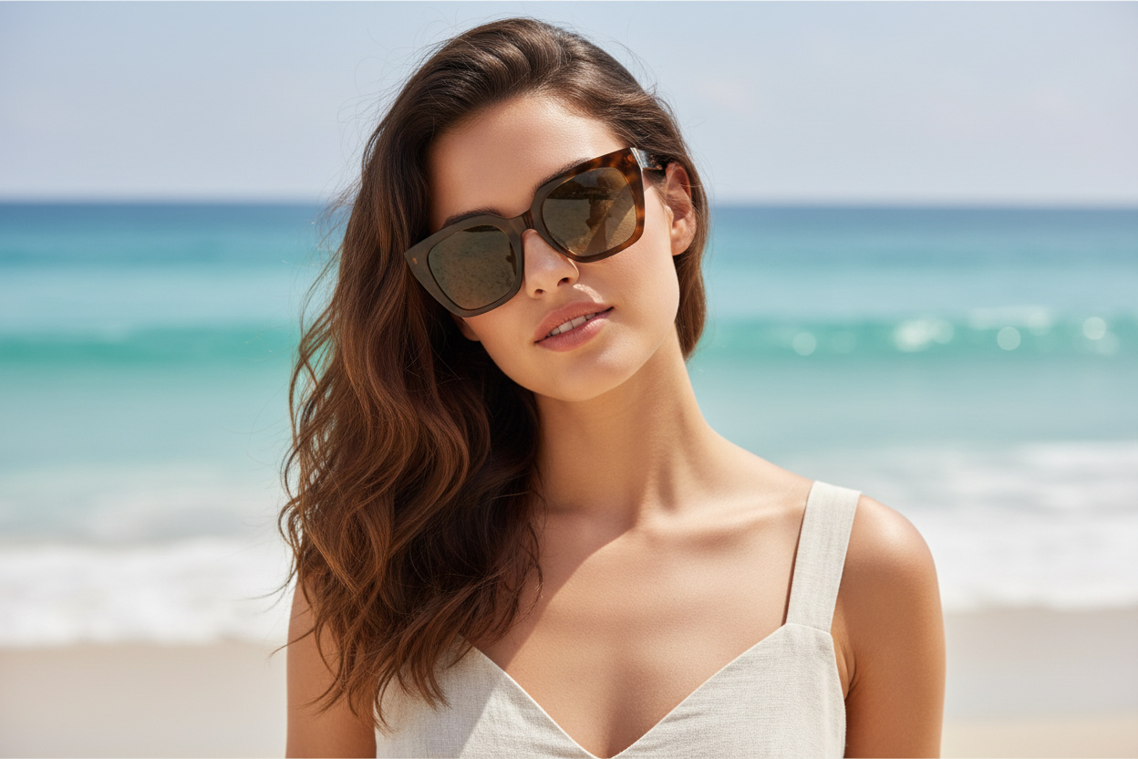 Vue de face Saint Laurent SL M143 (003)