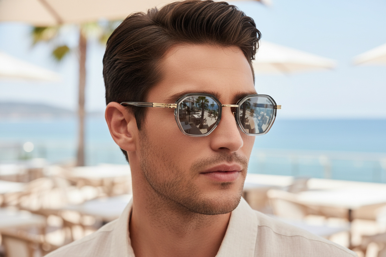 Vue de face Zegna EZ0259 (93C)