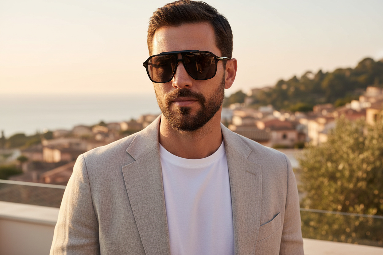 Vue de face Tom Ford AUTARI (FT1209 - 01A)