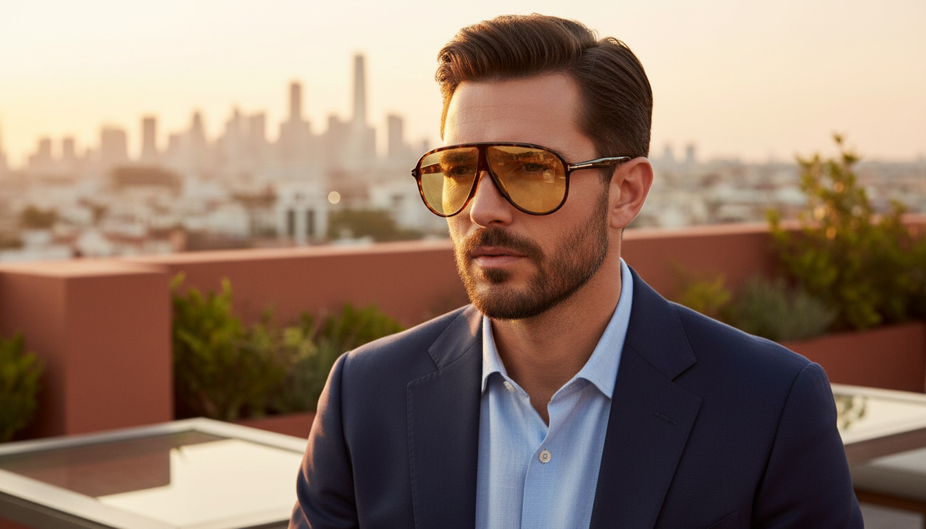 Vue de face Tom Ford VLADIMIR (FT1211 - 52E)