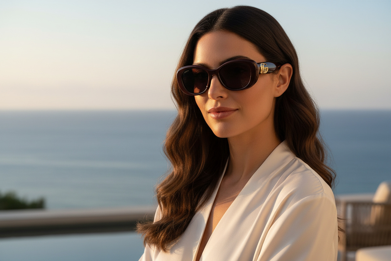 Vue de face Gucci GG1829SK (003)
