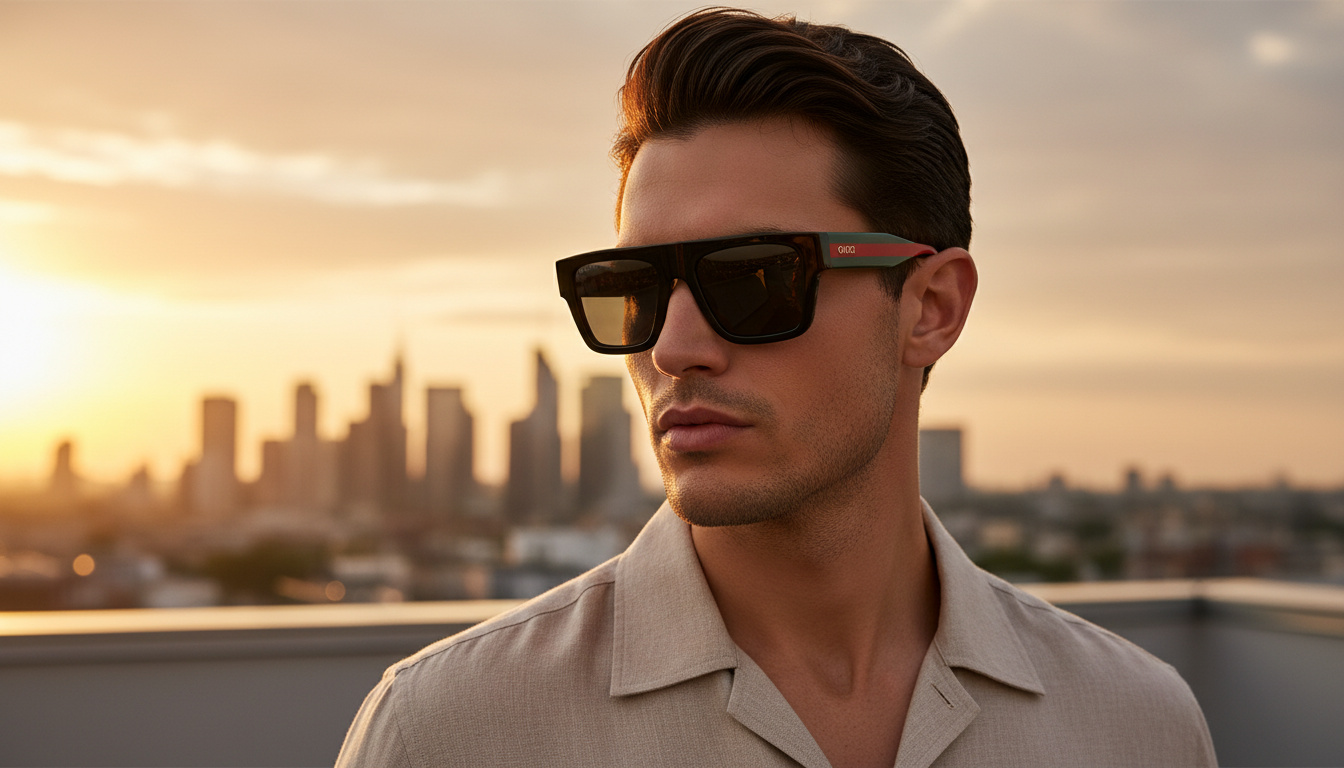 Vue de face Gucci GG1868S (001)
