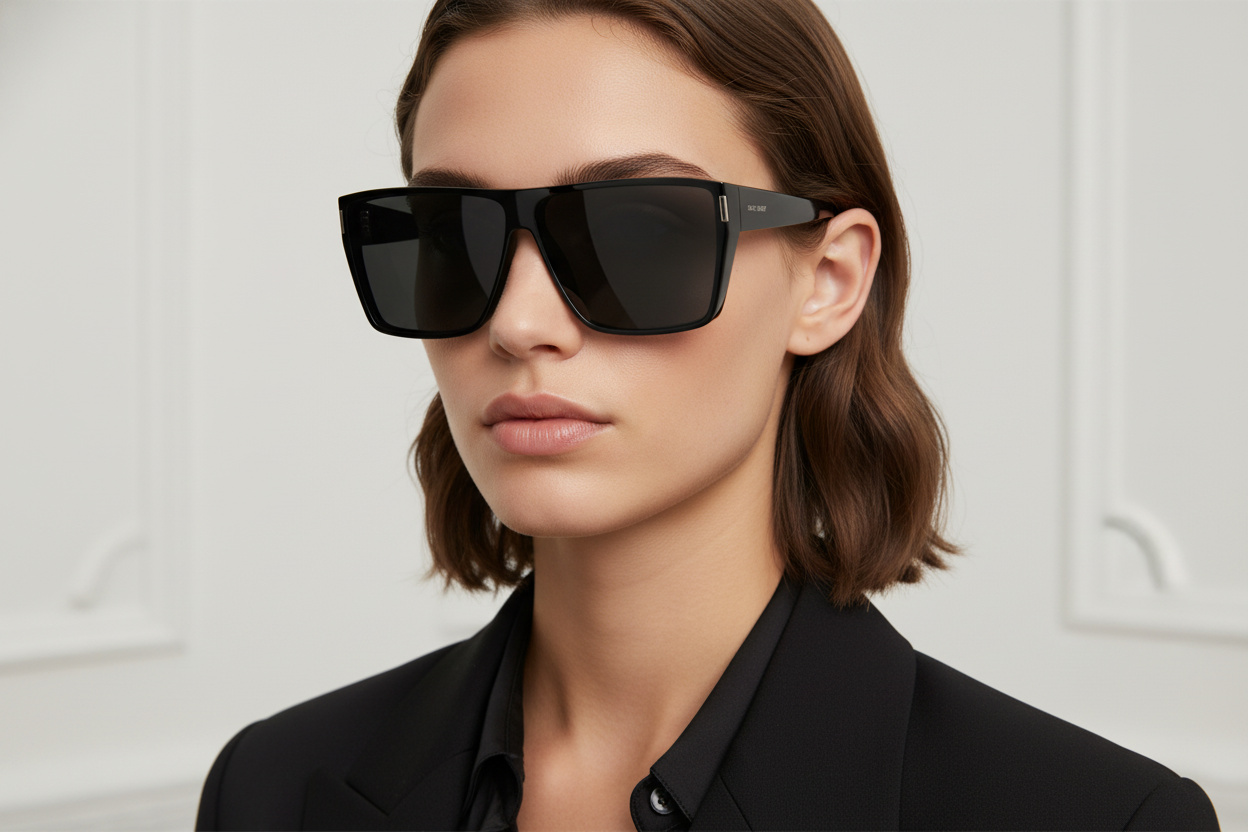 Vue de face Saint Laurent SL 756 (001)
