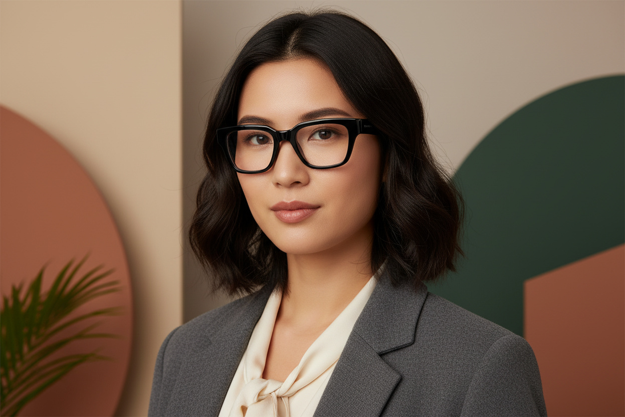 Vue de face Saint Laurent SL 804 (001)
