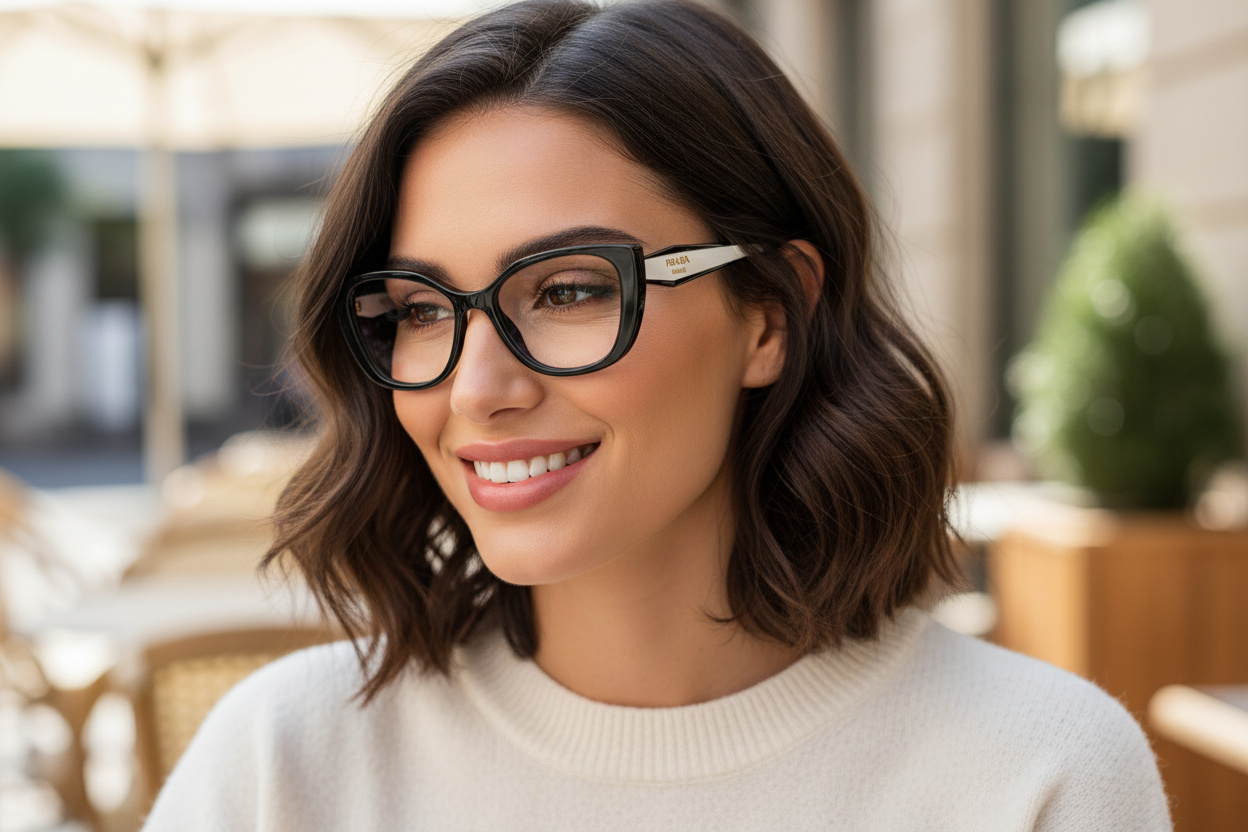 Vue de face Prada PR B04V (16K1O1)