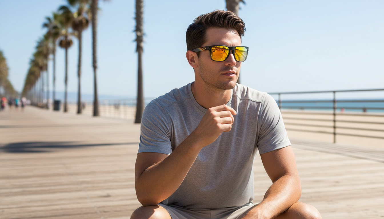 Vue de face Oakley HOLBROOK (OO9102 - 9102AH)