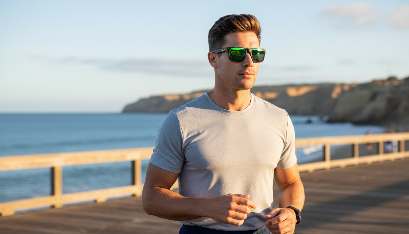 Vue de face Oakley HOLBROOK (OO9102 - 9102AI)