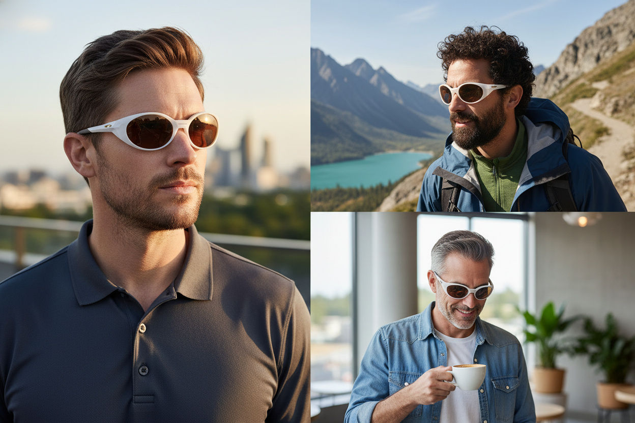 Vue de face Oakley EYEJACKET REDUX (OO9438 - 943824)