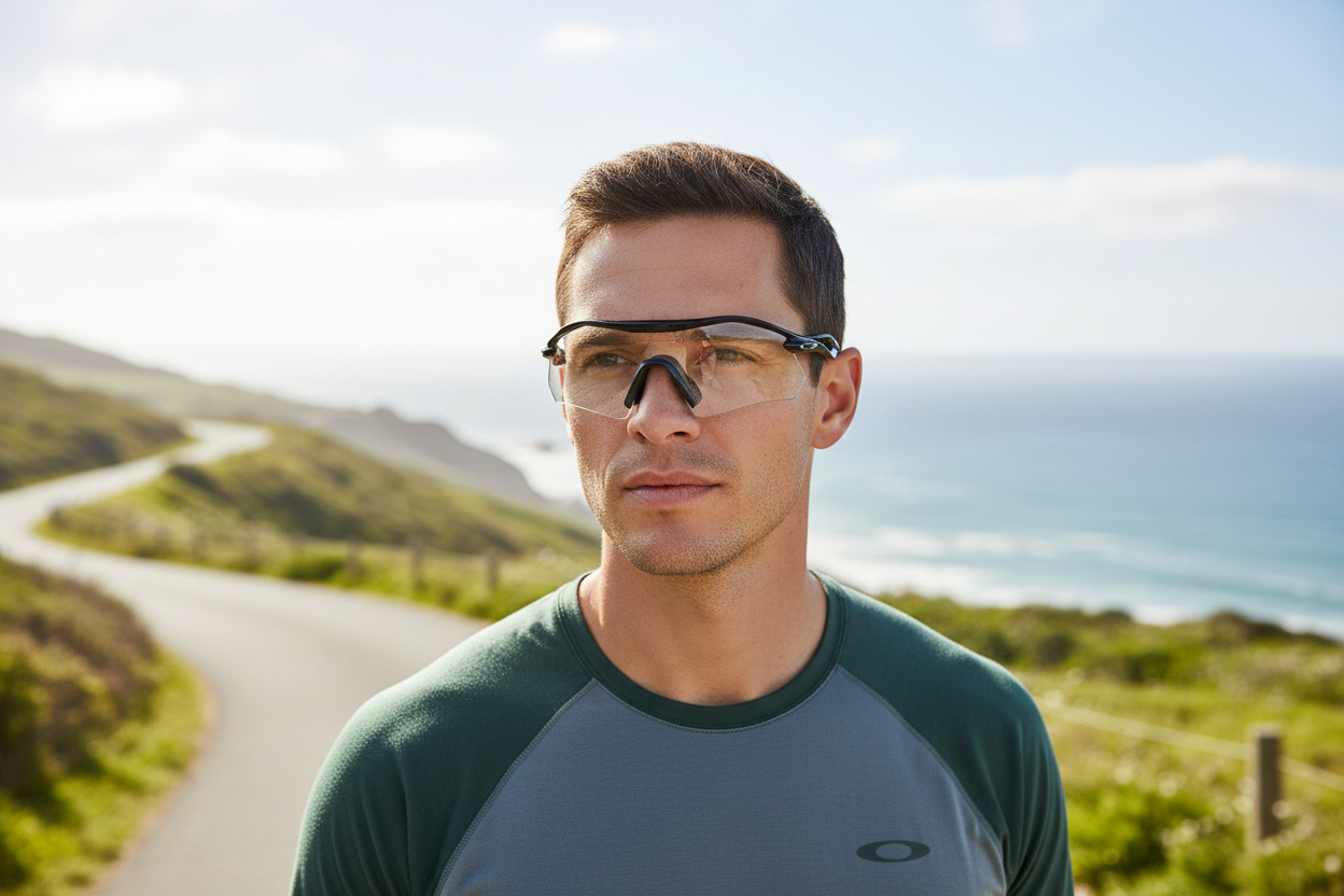 Vue de face Oakley RADAR PLATE (OO9495D - 949502)