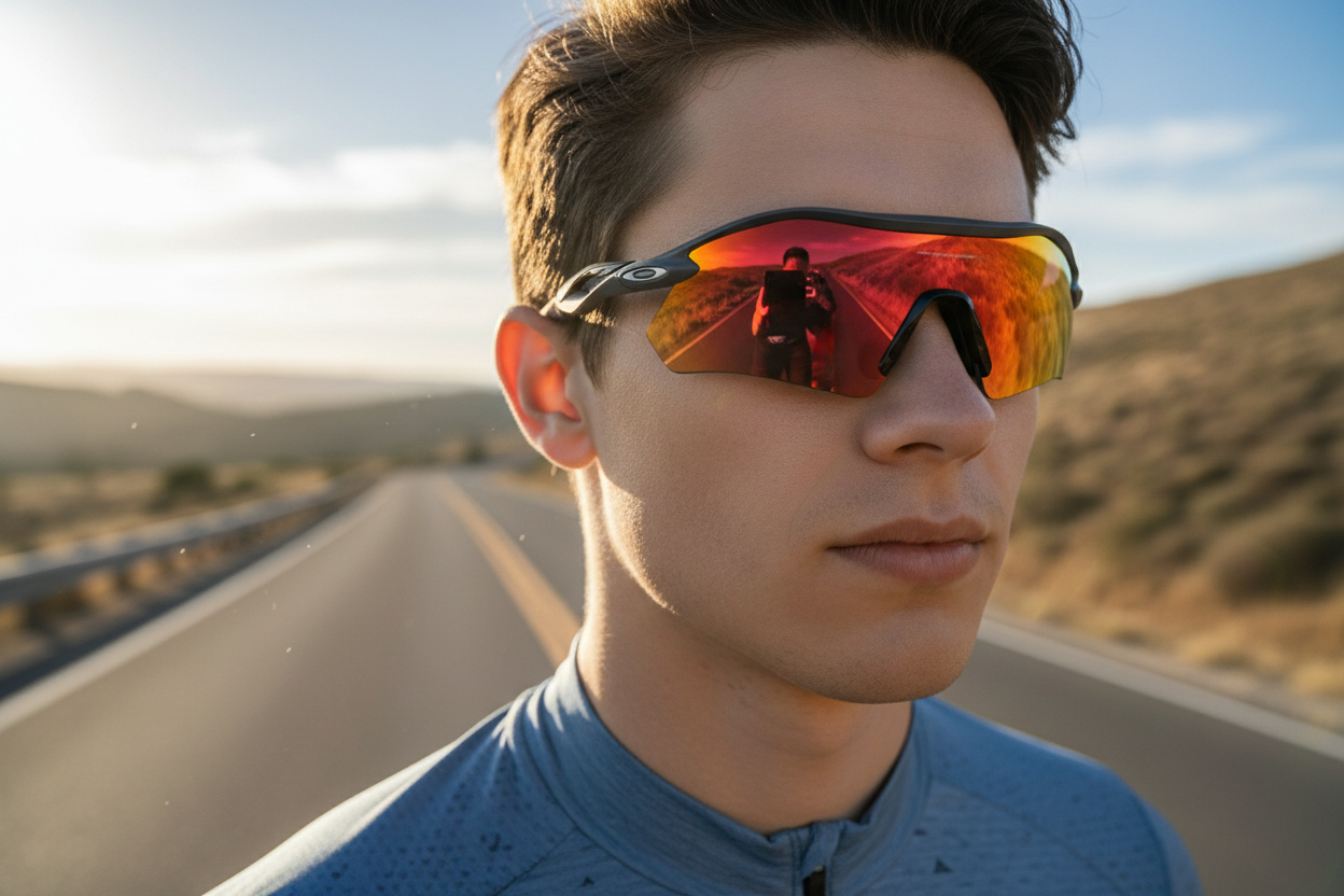 Vue de face Oakley RADAR PLATE (OO9495D - 949503)