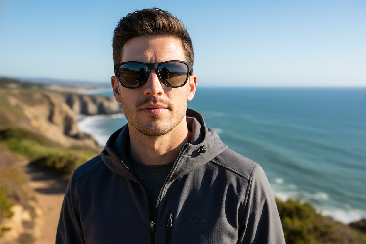 Vue de face Oakley FROGSKINS S (OO9508 - 950806)