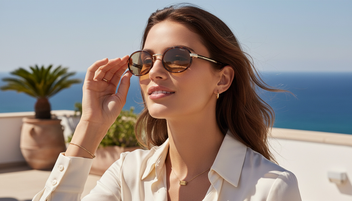 Vue de face Prada PR B56S (21E10R)
