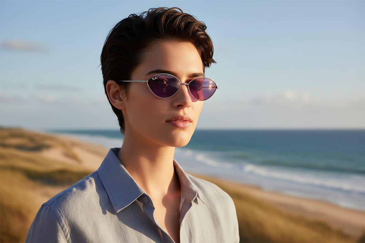 Vue de face Ray-Ban KAI (RB3757 - 004/69)