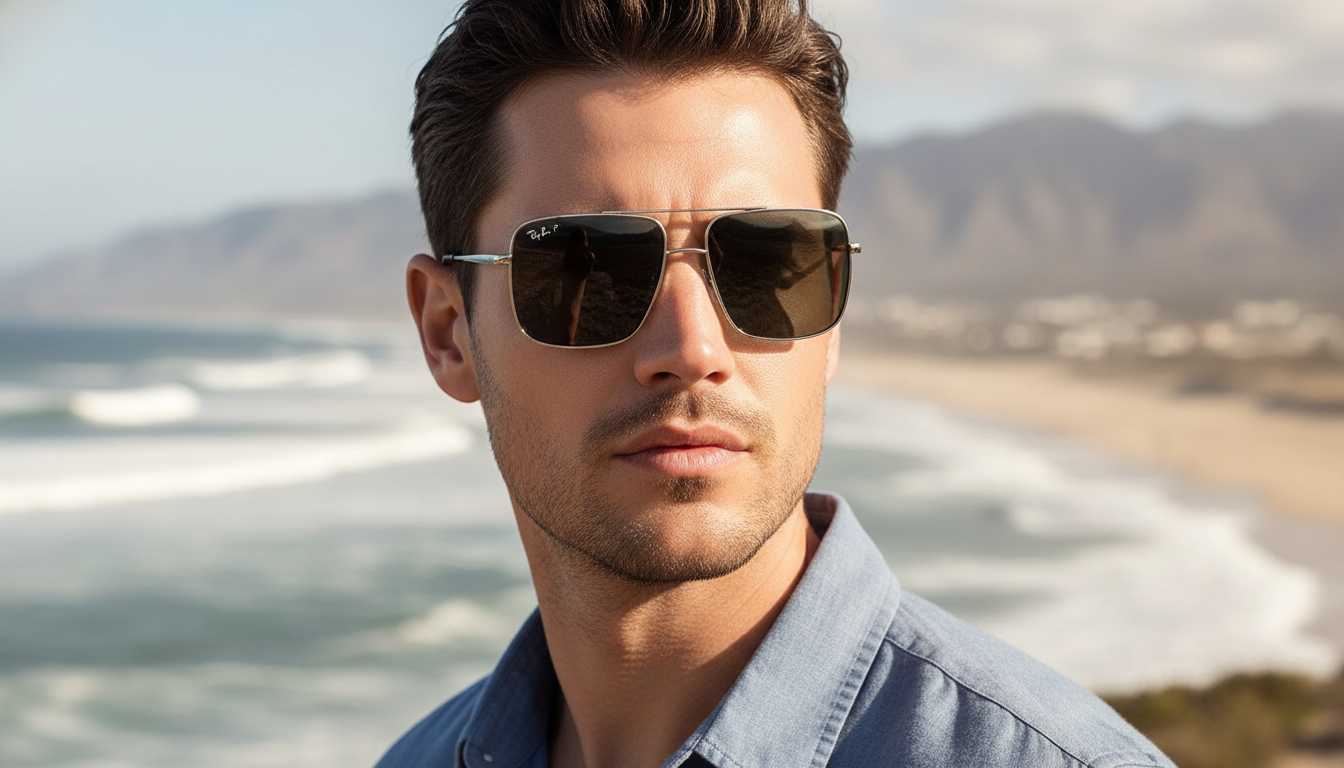 Vue de face Ray-Ban ARI (RB3758 - 003/81)