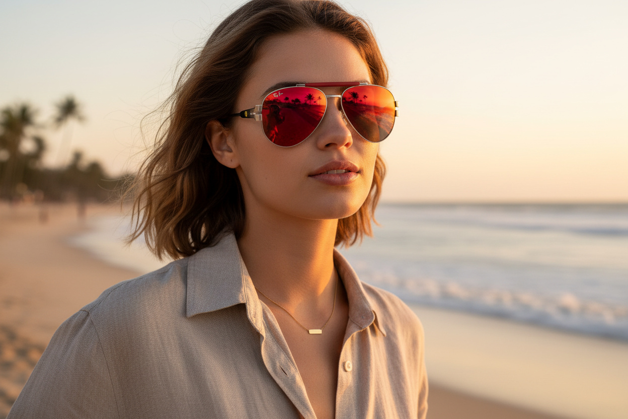 Vue de face Ray-Ban RB3762M (F1256P)