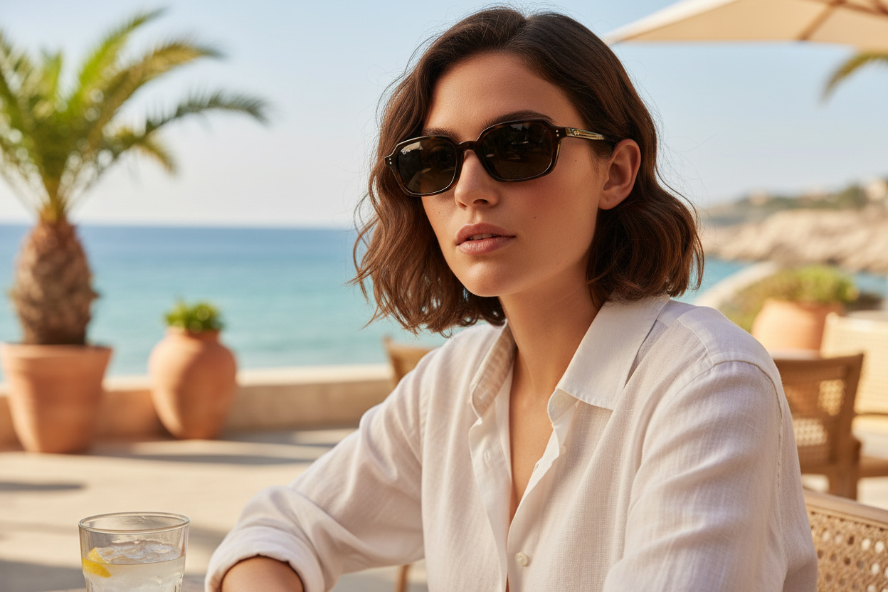 Vue de face Ray-Ban ZURI (RB4455 - 135987)